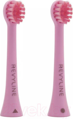 Набор насадок для зубной щетки Revyline RL 020 / 5397 (2шт, розовый)