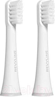 Набор насадок для зубной щетки Revyline RL 050 / 6590 (2шт, серый)