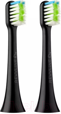 Набор насадок для зубной щетки Revyline New RL 040 / 7098 (2шт, черный)