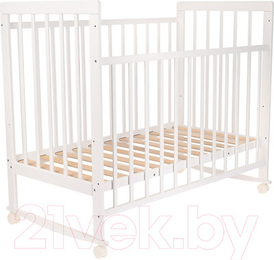 Детская кроватка Pituso Tip-Top / 110211 (белый)