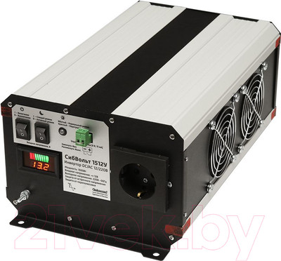 Автомобильный инвертор Сибконтакт СибВольт 1512У