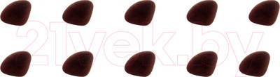 Набор носиков декоративных ХоббиБум d18мм (10шт, коричневый)