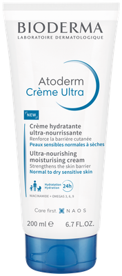 Крем для тела Bioderma Atoderm Creme Ultra (200мл)