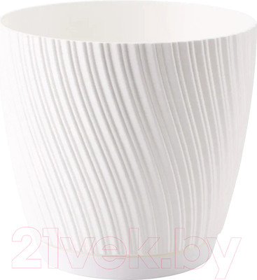 Кашпо Formplastic Mika Eco FP-4560 (белый)