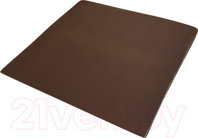 Эва лист для автоковрика Eco Cover Шестиугольник 130x140см / 0001_EL_6_4_H (коричневый)