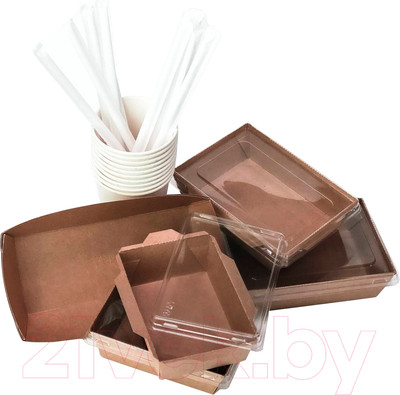 Набор одноразовой посуды Paperko Н3 (22шт)