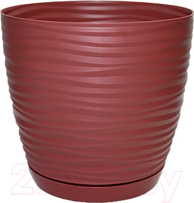 Кашпо Formplastic Sahara Petit FP-3042 (марсала)