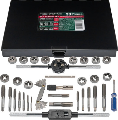 Резьбонарезной набор RockForce RF-M033-3