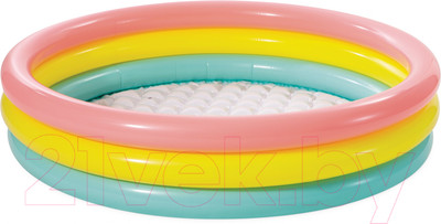 Надувной бассейн Intex Радуга / 57422NP (147x33)