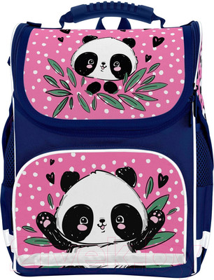 Школьный рюкзак Schoolformat Basic. Pandastic / РЮКЖК-ПНС (синий)