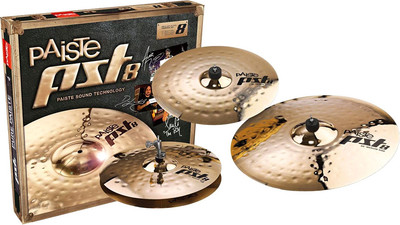 Набор тарелок для ударной установки Paiste PST 8 Rock Set 000180RSET