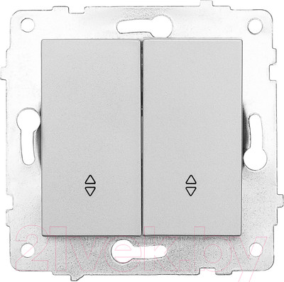Выключатель Ovivo 600-000210-211 (серебристый)