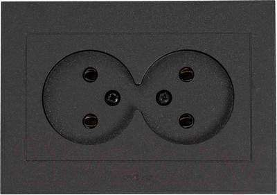 Розетка Ovivo Grano 400-170300-908 (черный)