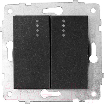 Выключатель Ovivo 600-000217-203 (черный)