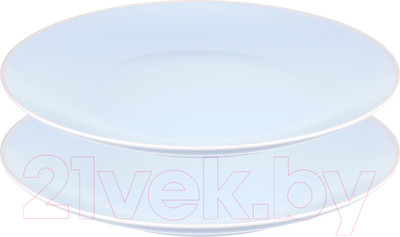 Набор тарелок Liberty Jones Simplicity / LT-LJ-DPLSM-CRW-26 (2шт, голубой)