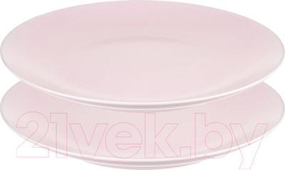 Набор тарелок Liberty Jones Simplicity / LT-LJ-DPLSM-CRR-26 (2шт, розовый)