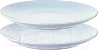 Набор тарелок Liberty Jones Simplicity / LT-LJ-SPLSM-CRW-21 (2шт, голубой)