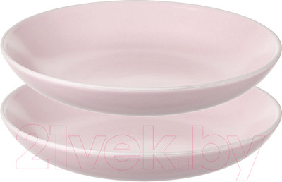 Набор тарелок Liberty Jones Simplicity / LT-LJ-PBWSM-CRR-20 (2шт, розовый)