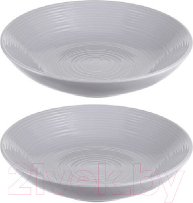 Набор тарелок Liberty Jones In The Village / LT-LJ-PBWVLG-CRG-21 (2шт, серый)