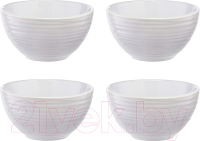 Набор пиал Liberty Jones In The Village / LT-LJ-BWVLG-CRW-150 (4шт, белый)
