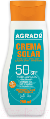 Крем солнцезащитный Agrado Sunscreen Cream SPF50 (250мл)