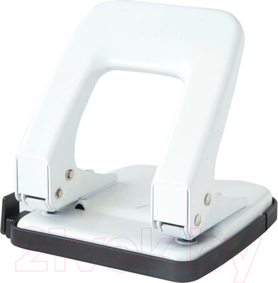 Дырокол Deli Rio / 0138 (белый)