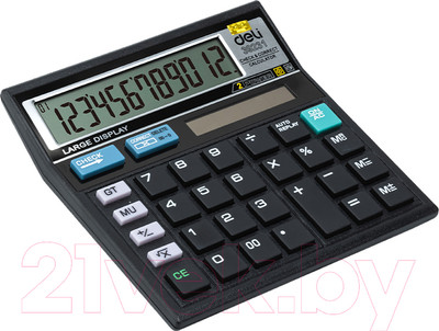 Калькулятор Deli Easy / 39231 (черный)