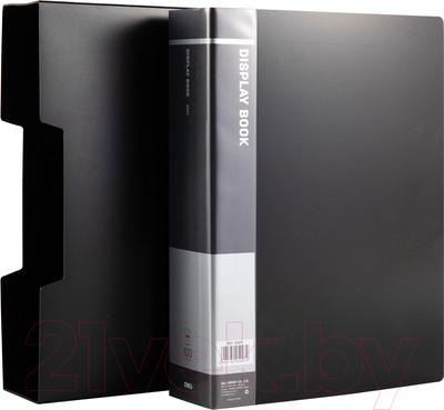 Папка для бумаг Deli 5007 (черный)