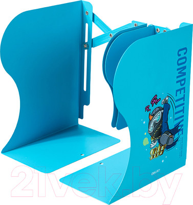 Подставка для книг Deli Competitive / 78632 (синий)