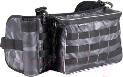 Сумка рыболовная Yaman Fishing Belt Bag / Y-FBB-02 (серый камуфляж)