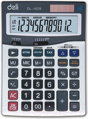 Калькулятор Deli Core / 1629 (шампань)