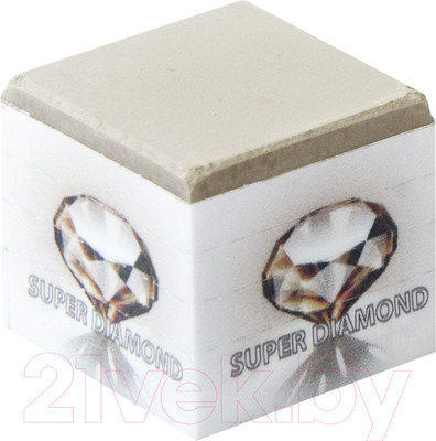 Мел для бильярда Super Diamond 45.002.01.1 (серый)