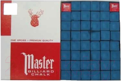 Мел для бильярда Tweeten Master / 45.001.44.4 (144шт)