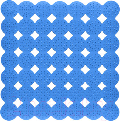 Коврик на присосках Мультидом ПТ72-68 (синий)