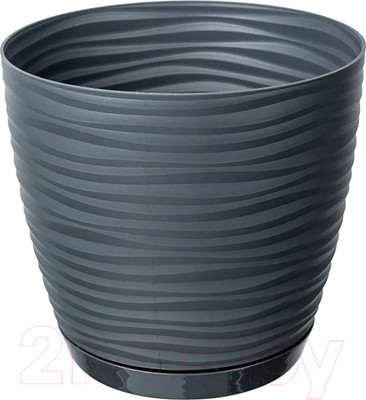 Кашпо Formplastic Sahara Petit FP-3041-014 (антрацит)