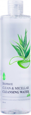 Мицеллярная вода Deoproce Clean & Micellar Cleansing Water Aloe (300мл)