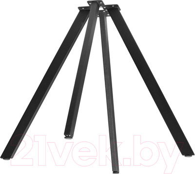 Подстолье Millwood Олесунн 30.3x56.3x72.2 / 49646_ch_1 (металл черный)