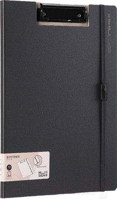 Планшет с зажимом Deli Nusign / NS180 (черный)