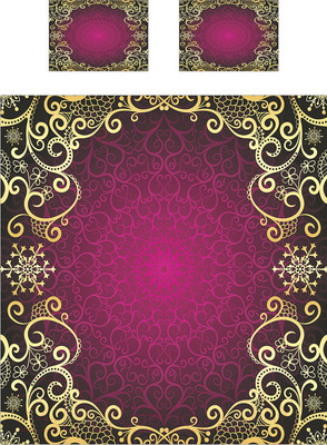 Набор текстиля для спальни Ambesonne Мандала в узоре 220x235 / bcsl_33837