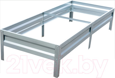 Грядка модульная Формула качества Оцинкованная 2000x1000x200 (неокрашенная)