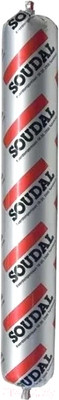 Герметик силиконовый Soudal Silirub 2 нейтральный / 112572 (бесцветный, 600 мл)