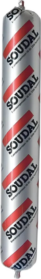 Клей-герметик Soudal Soudaseal 240FC гибридный / 108148 (600мл, черный)