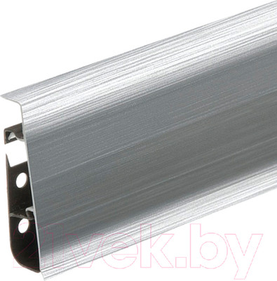 Плинтус Cezar Hi Line Prestige М201 Алюминий брашированный Матовый