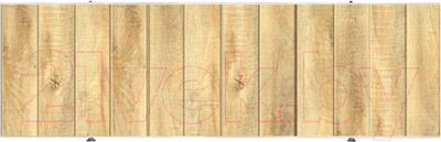 Экран для ванны Comfort Alumin Group Натуральное дерево 3D 120x50