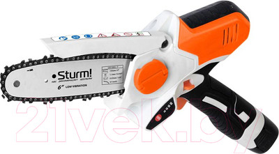 Пила цепная аккумуляторная Sturm! CSC1804