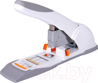 Степлер Deli Pro / 0486 (серый/белый)