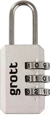 Замок для чемодана Grott 260-15015-SLV (металлик)