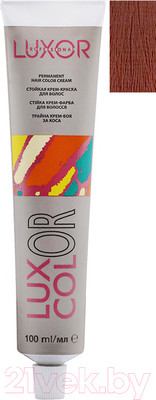 Крем-краска для волос Luxor Professional Luxcolor 7.46 (100мл, блондин медный красный)