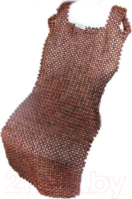 Накидка на автомобильное сиденье AVG 204015 (темно-коричневый, массажер)