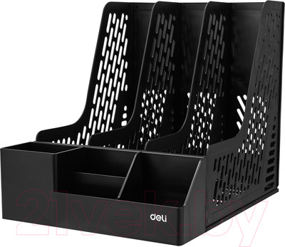 Органайзер настольный Deli Maxi / Z00122 (черный)